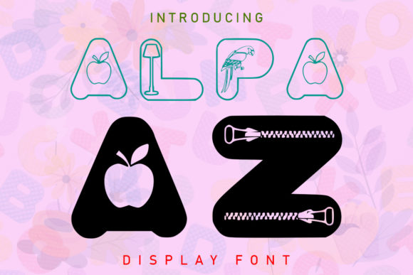 Alpa AZ: A Fun, Unique Font for Kids and Creative Projects