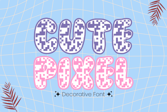 Cute Pixel: Adorable Pixelated Font for Creative Designs