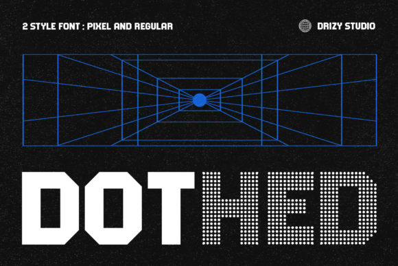 Dothed: A Unique Dual-Style Font for Modern Design
