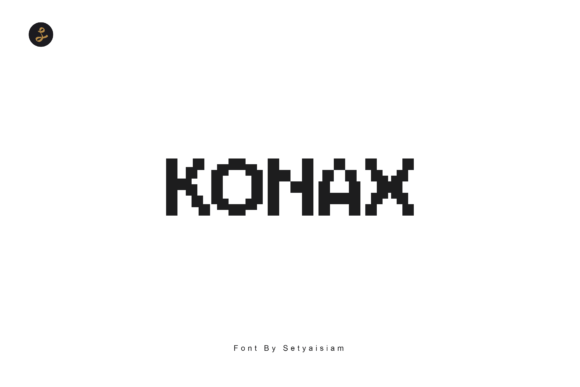Konax: A Modern Sans Font for Bold Designs