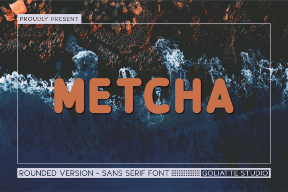 Metcha: Bold, Industrial-Flavored Display Typography
