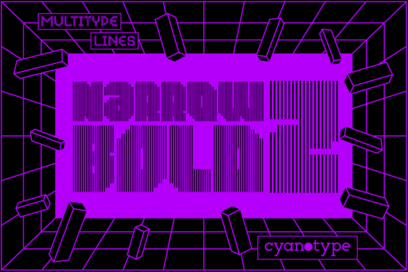 MultiType Lines Narrow Bold 2: Unleash Your Creative Edge