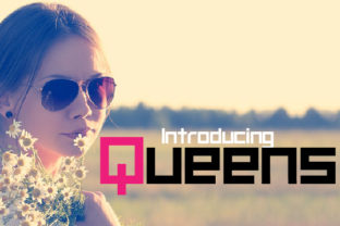 Queens: A Bold Semi-Pixel Font for Standout Designs