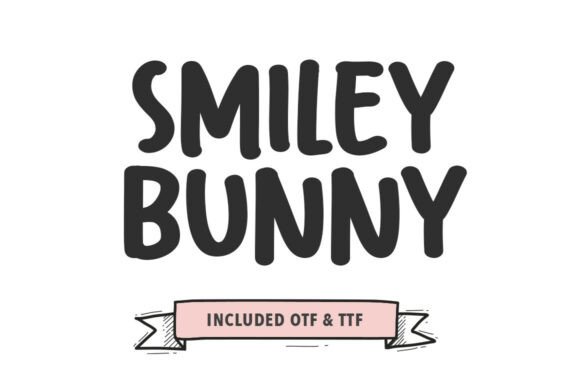 Smiley Bunny: A Bold Brush Font for Expressive Design