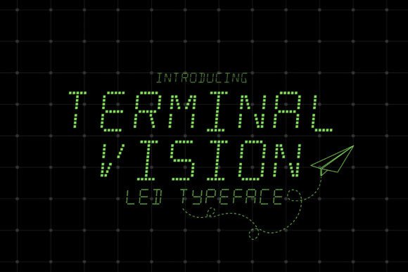 Terminal Vision: The LED Typeface for Modern Design