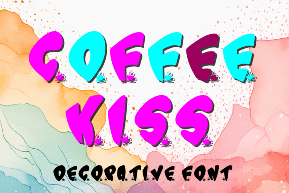 Warmth in Every Letter: The Coffee Kiss Font